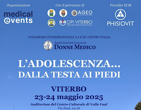 Congresso Interregionale A.I.D.M. Centro Italia "L'adolescenza... dalla testa ai piedi
