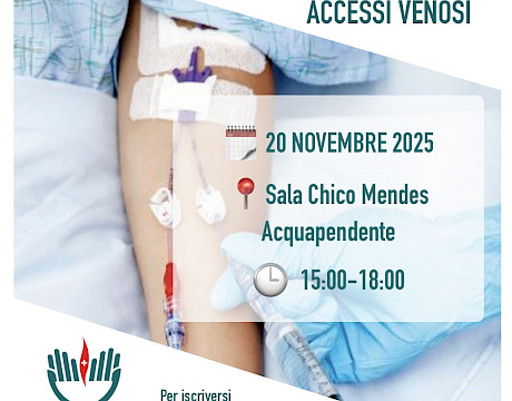 Indicazioni e gestione degli accessi venosi